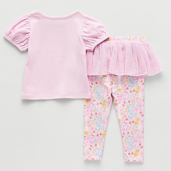 Okie Dokie Baby Girls 2-pc. Legging Set