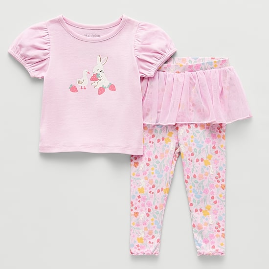 Okie Dokie Baby Girls 2-pc. Legging Set