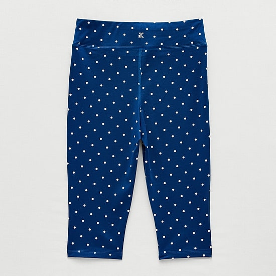 Xersion Little & Big Kid Girls High Rise Capri Legging