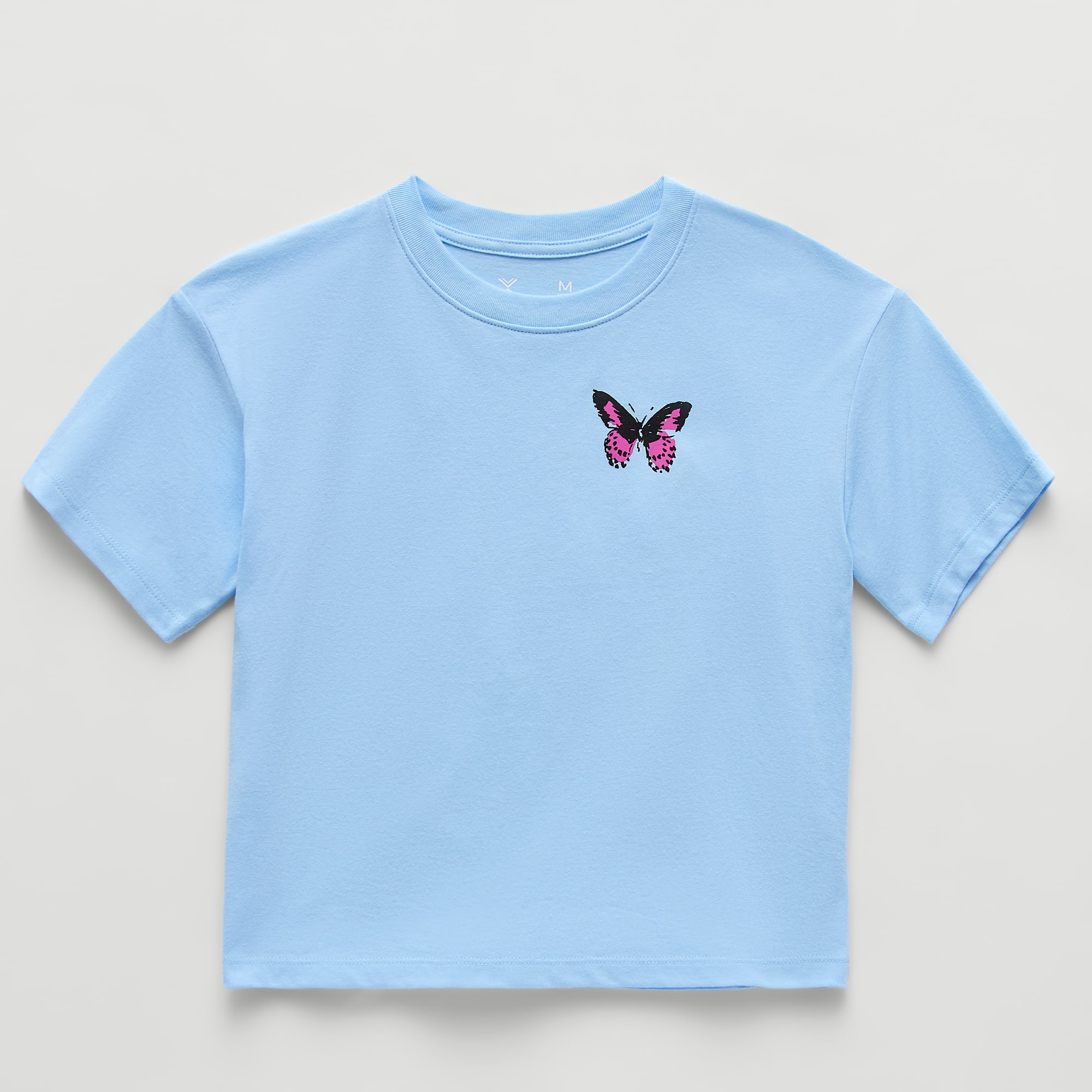 Xersion Little & Big Kid Girls Crew Neck Short Sleeve Relaxed Fit Graphic T-Shirt