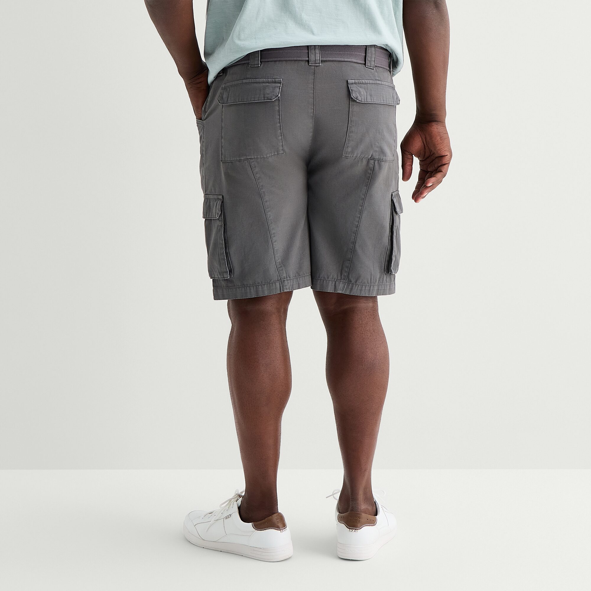 mutual weave Mens 10" Big and Tall Cargo Short