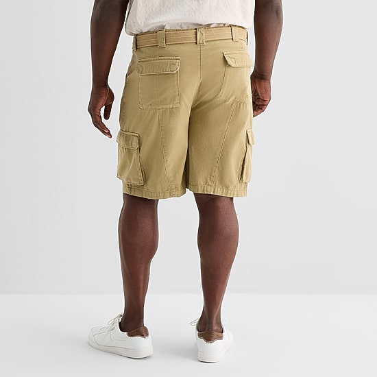 mutual weave Mens 10" Big and Tall Cargo Short