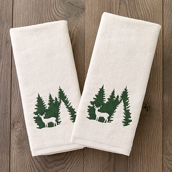Saturday Knight Deer 2-pc. Hand Towel
