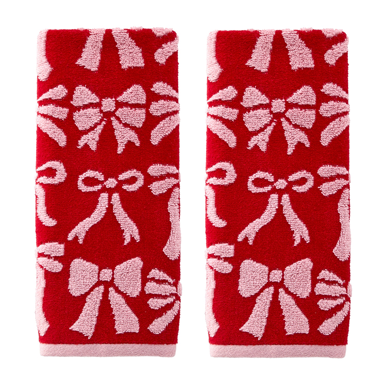 Saturday Knight Bow 2-pc. Embellished Hand Towel