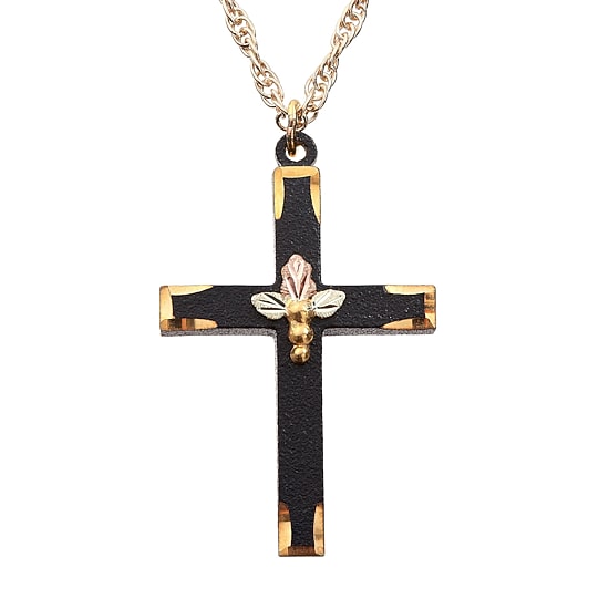 Landstroms Black Hills Gold 10K Gold Pendant Necklace