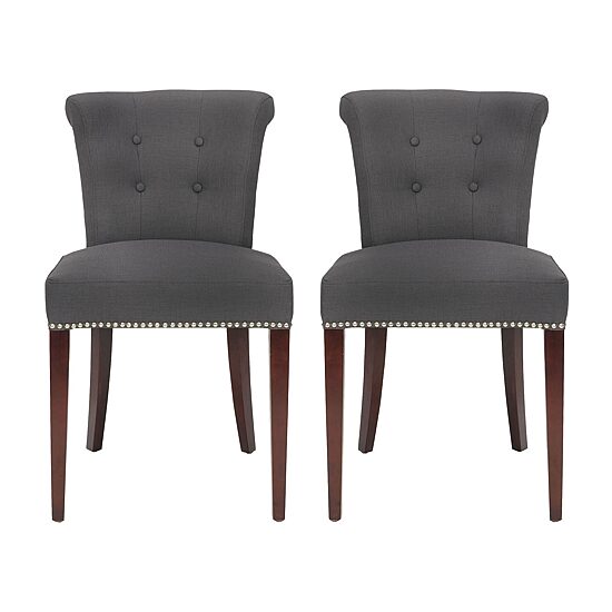 Safavieh Arion Dining Collection 2-pc. Upholstered Tufted Dining Chair