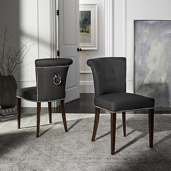 Safavieh Arion Dining Collection 2-pc. Upholstered Tufted Dining Chair