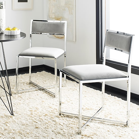 Safavieh Menken Dining Collection 2-pc. Upholstered Dining Chair