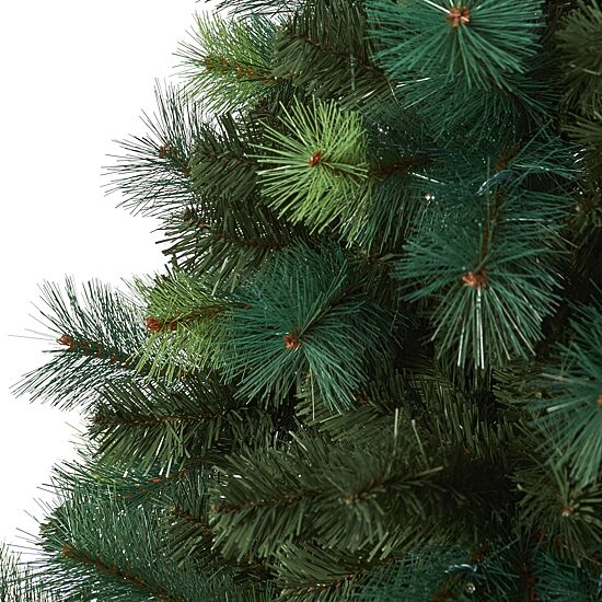 Nearly Natural 6ft. Assorted Green Scotch Pine Artificial Christmas Tree With 250 Led Lights 6 Foot Pre-Lit Pine Christmas Tree