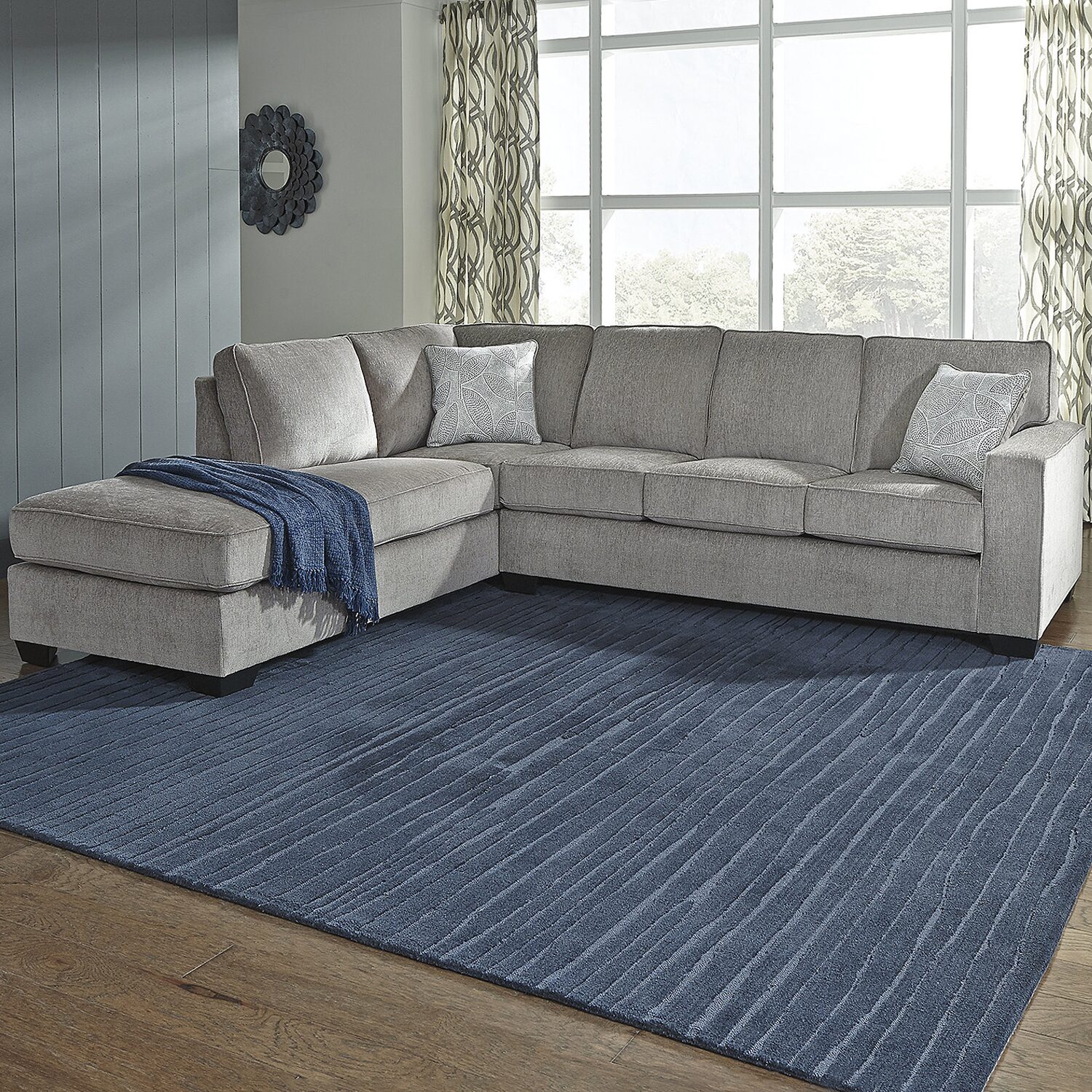 Signature Design by Ashley Altari Right-Arm Sectional Sofa Sleeper