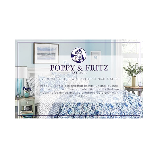 Poppy & Fritz Cotton Percale Sheet Set