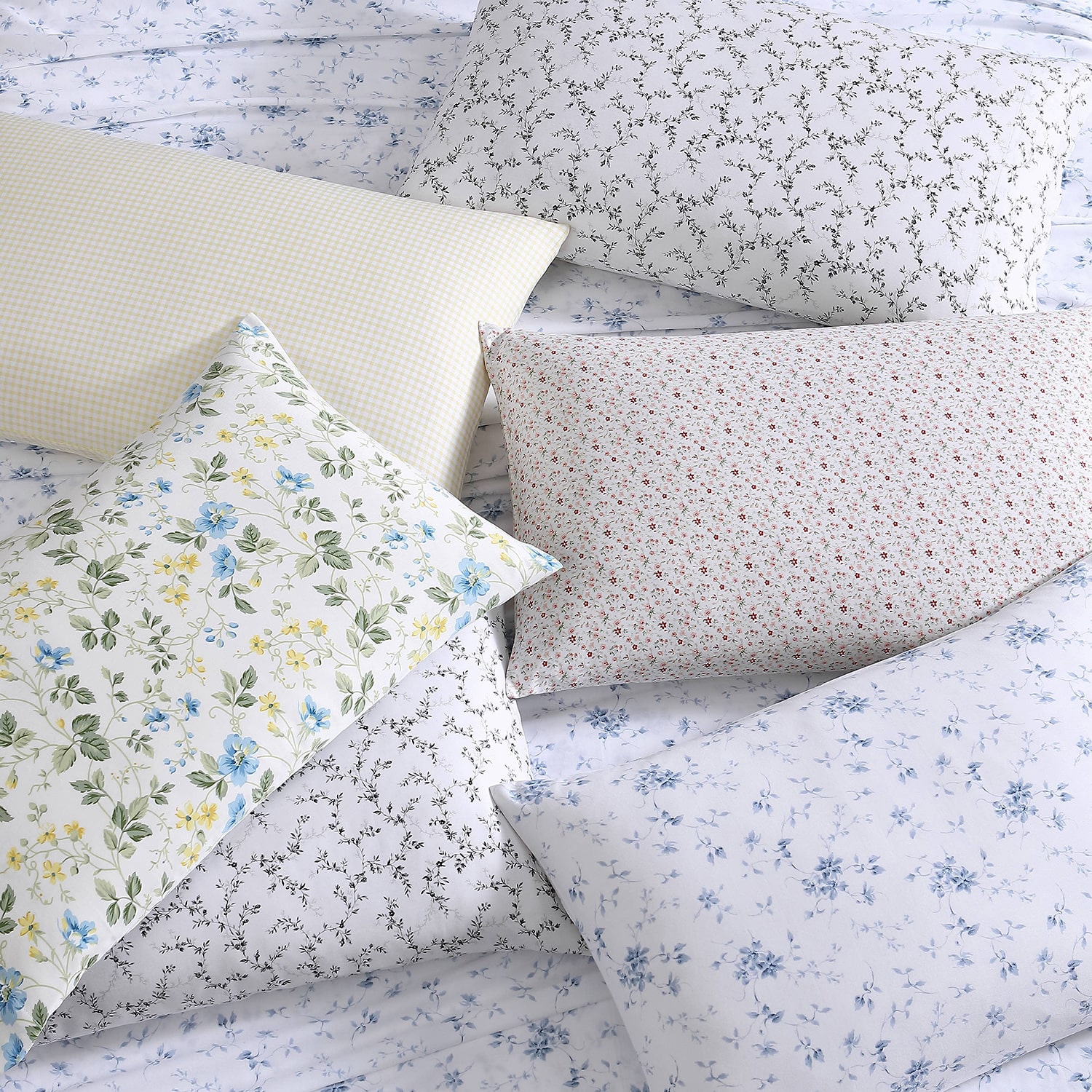 Laura Ashley Sateen Cotton 300tc Sheet Set