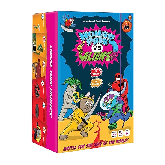 Nutt Heads The Awkward Yeti Presents: House Pets Vs Aliens Card Game