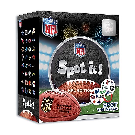 Masterpieces Puzzles Spot It! Nfl Edition Card Game