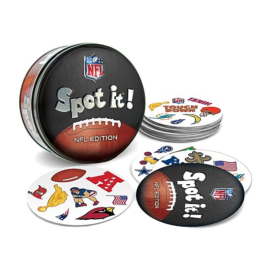 Masterpieces Puzzles Spot It! Nfl Edition Card Game