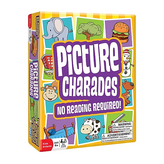 Outset Media Picture Charades - No Reading Required! Board Game