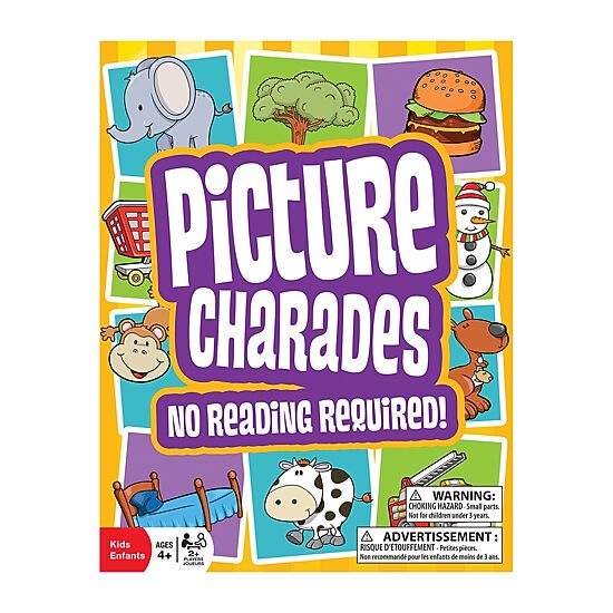Outset Media Picture Charades - No Reading Required! Board Game