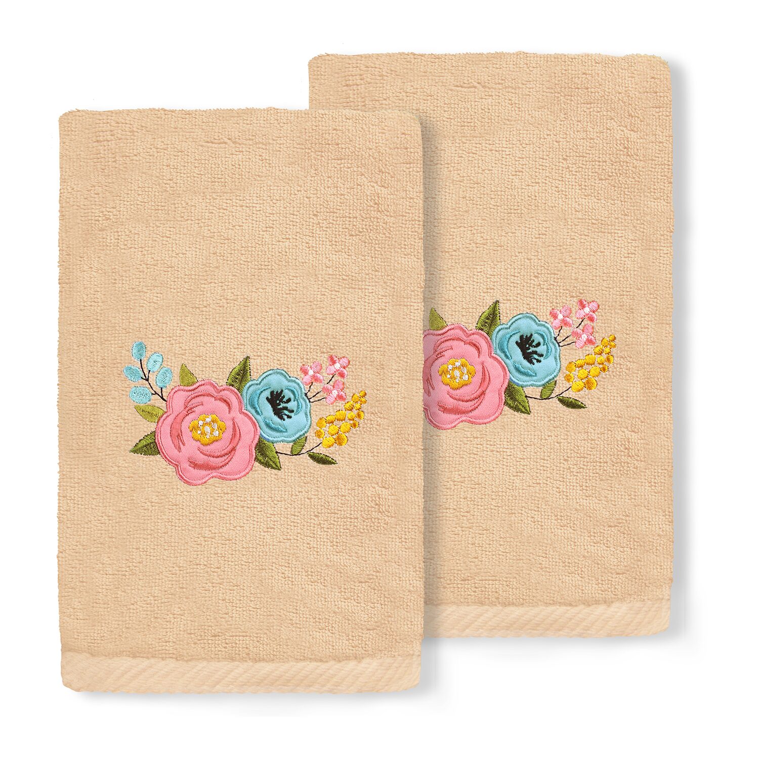 Linum Home Textiles Primavera Embroidered 2-pc. Hand Towel