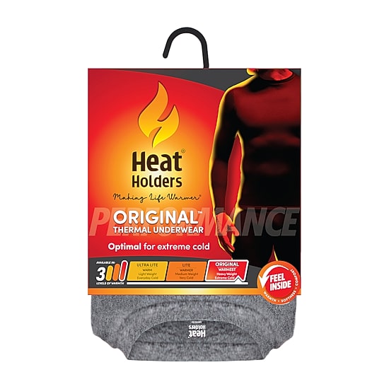 Heat Holders  Mens Original Alberto Crew Neck Long Sleeve Thermal Shirt