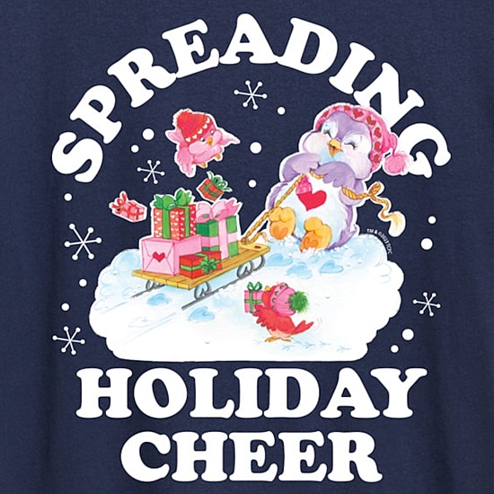 Womens Crew Neck Short Sleeve Regular Fit Care Bears Graphic T-Shirt