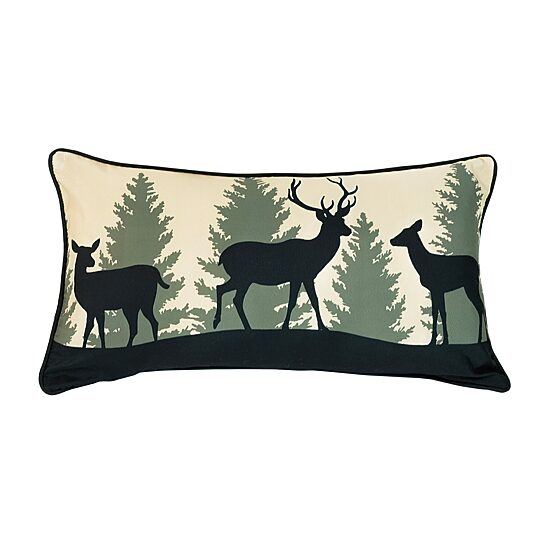 Donna Sharp Deer Walk 2-pc. Square Throw Pillow