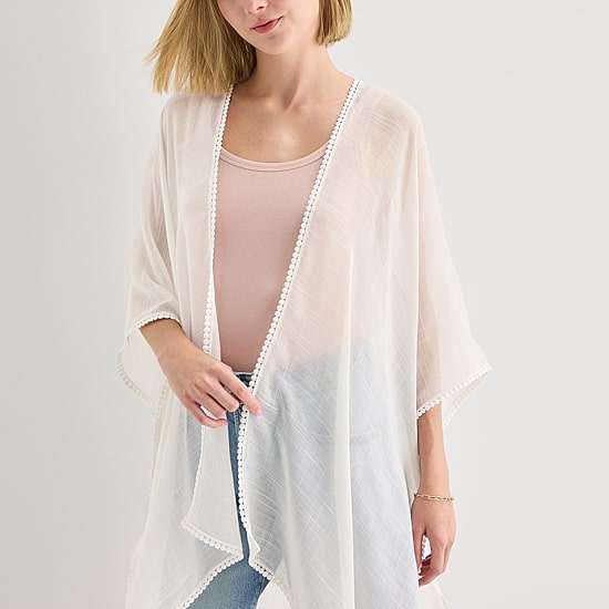 A.N.A Crochet Back Wrap