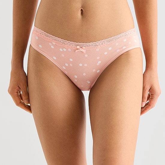 Ambrielle Cotton Bikini Panty