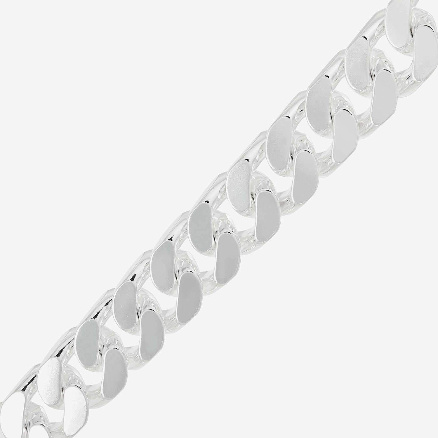 Mens Sterling Silver 22 Inch Curb Chain Necklace