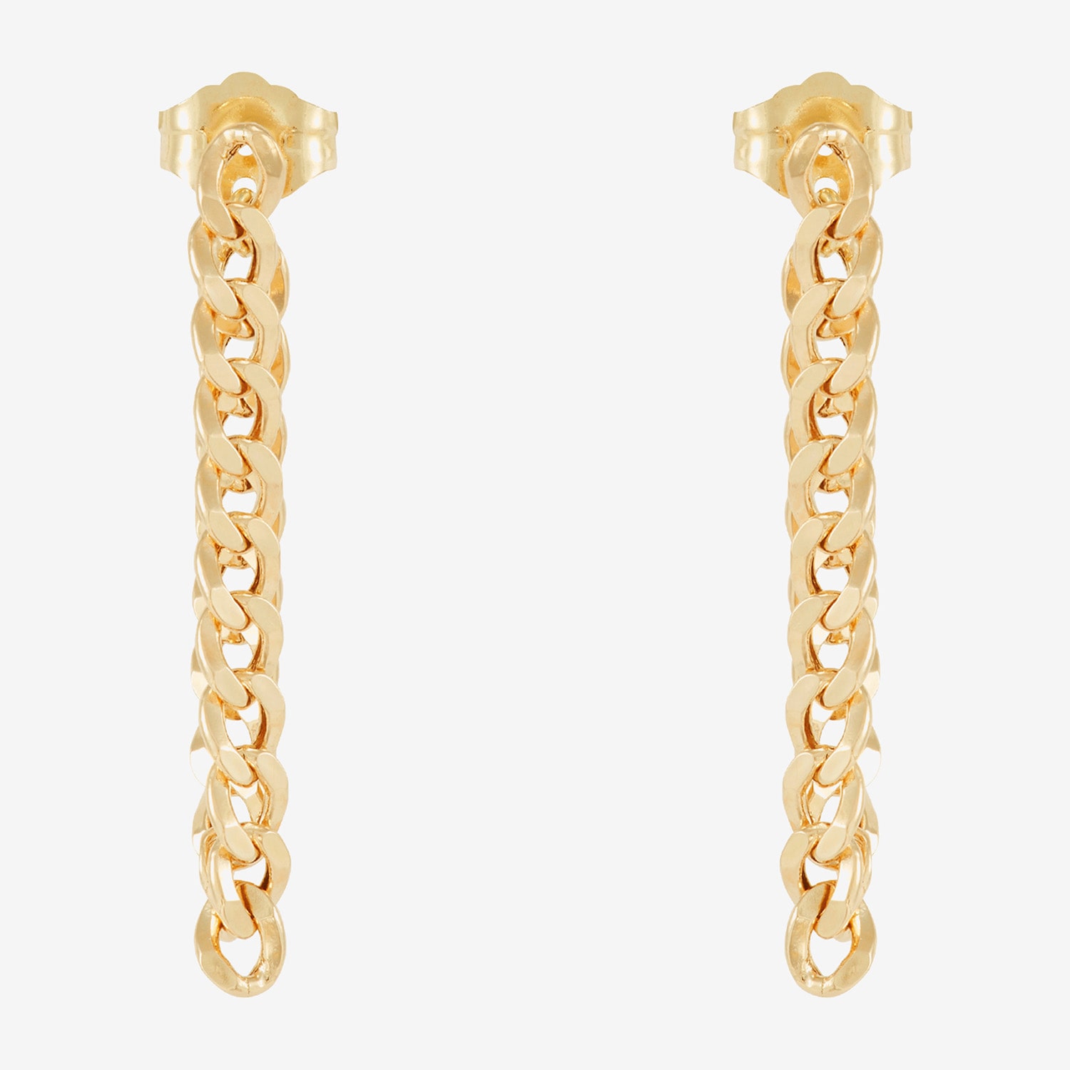 Limited Quantities! Womens 10K Gold Drop Earrings