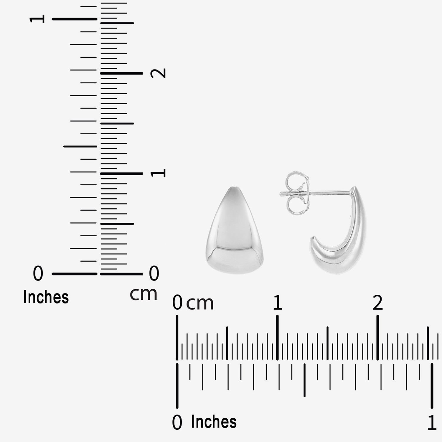 Limited Quantities! Womens 14K Gold 14.3mm Hoop Earrings