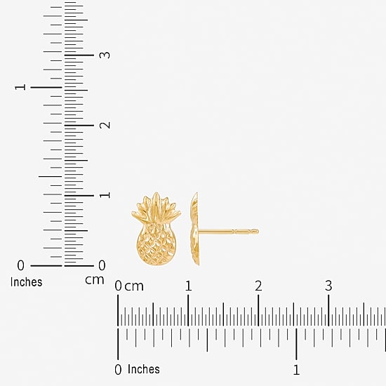 Limited Quantities! 14K Gold 10.5mm Stud Earrings