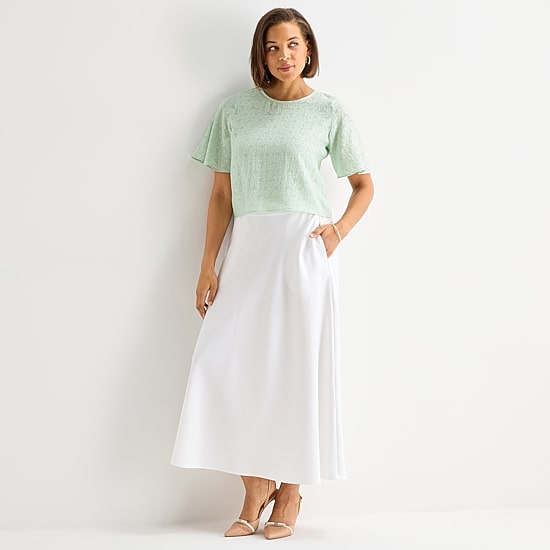 Liz Claiborne Womens V Neck Short Sleeve Blouse
