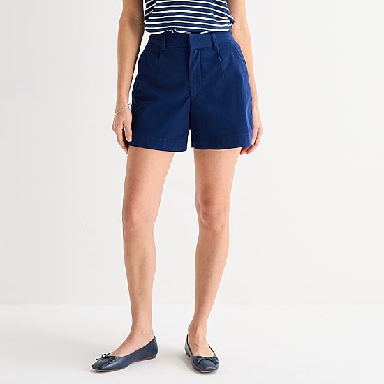 St. John's Bay Womens Pleated Short