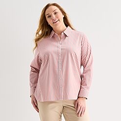 jcpenney dress shirts womens Women's Button-Down Shirts
