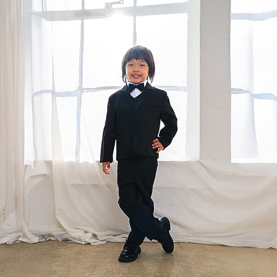 Suit the BOYZ Tuxedo Toddler Boys 5-pc. Suit Set