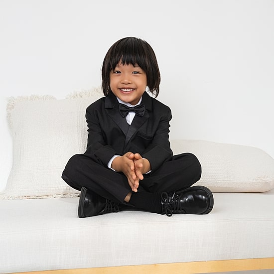 Suit the BOYZ Tuxedo Toddler Boys 5-pc. Suit Set