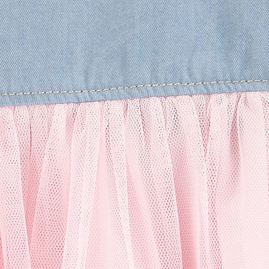 Oshkosh Baby Girls Short Sleeve Fitted A-Line Dress