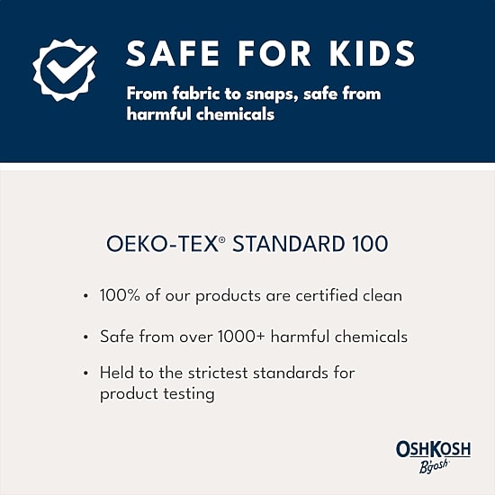 Oshkosh Baby Girls Short Sleeve Fitted A-Line Dress