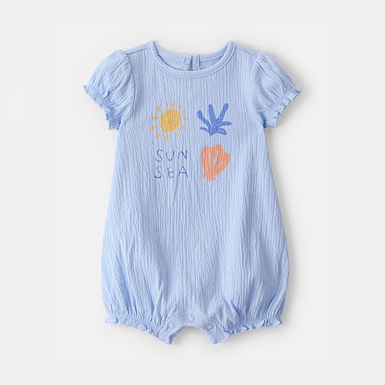 Carter's Baby Girls Short Sleeve Romper
