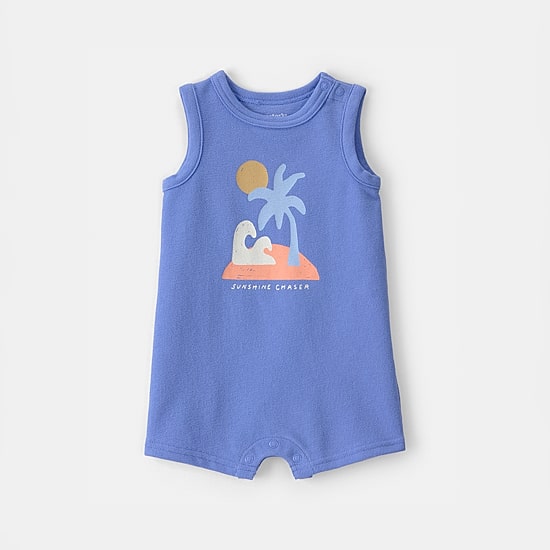 Carter's Baby Boys Sleeveless Romper