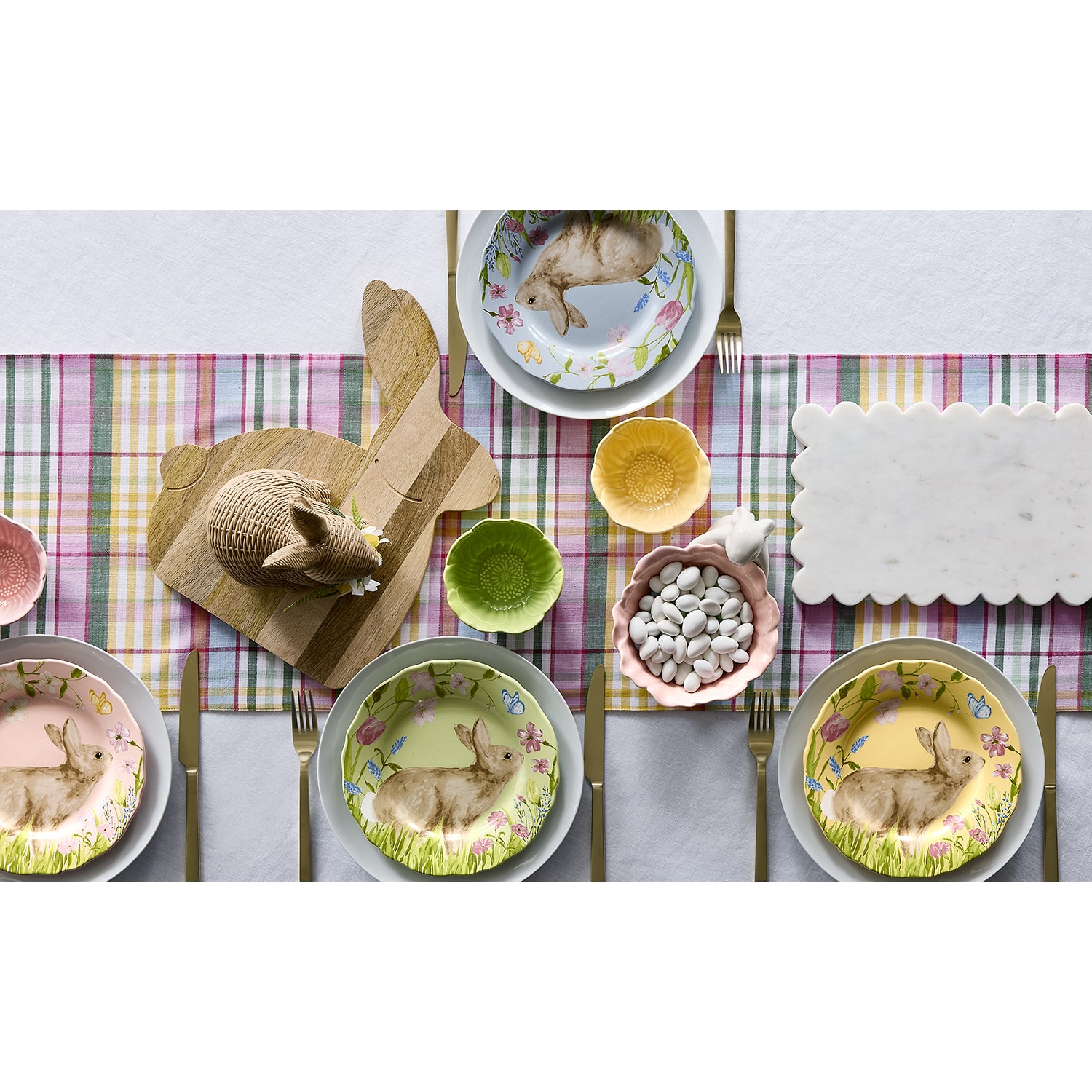 Layerings Easter Bunny Wood Serve Board