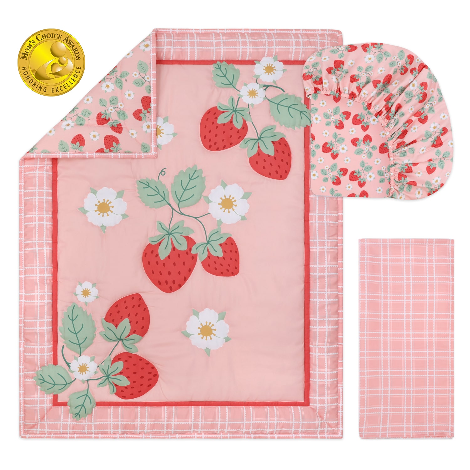The Peanutshell Crib Bedding Set