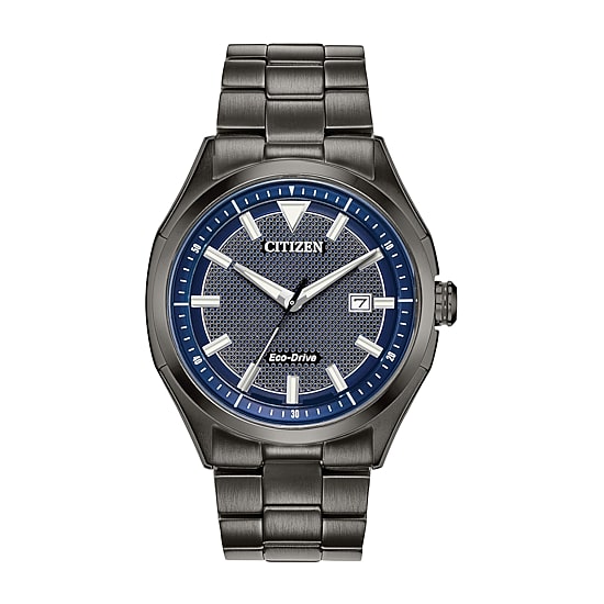 Drive from Citizen Mens Black Stainless Steel Bracelet Watch Aw1147-52l