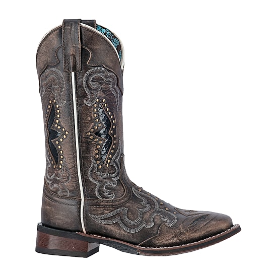 Laredo Womens Spellbound Block Heel Cowboy Boots
