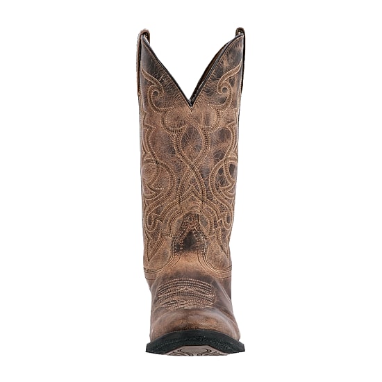 Laredo Womens Maddie Block Heel Cowboy Boots