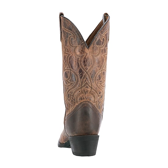 Laredo Womens Maddie Block Heel Cowboy Boots