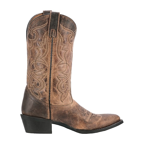 Laredo Womens Maddie Block Heel Cowboy Boots