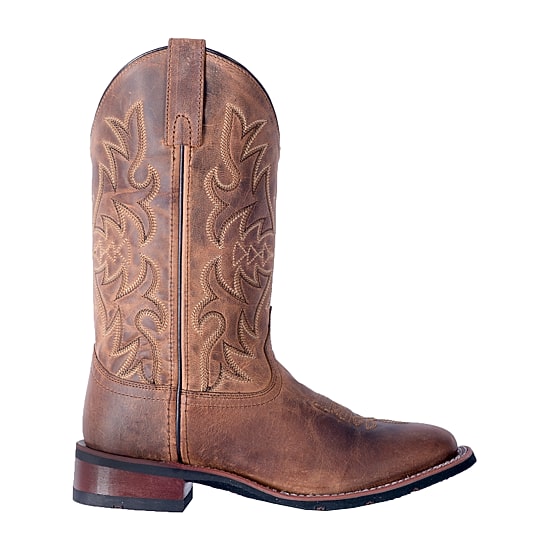 Laredo Womens Anita Block Heel Cowboy Boots