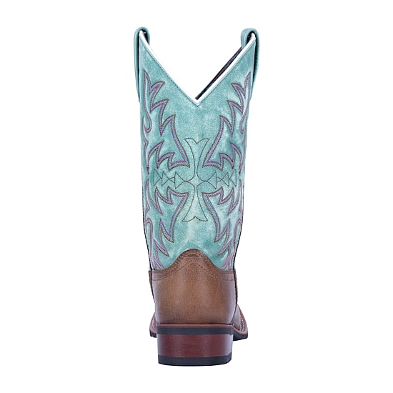 Laredo Womens Anita Block Heel Cowboy Boots
