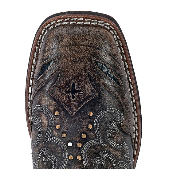 Laredo Womens Spellbound Block Heel Cowboy Boots